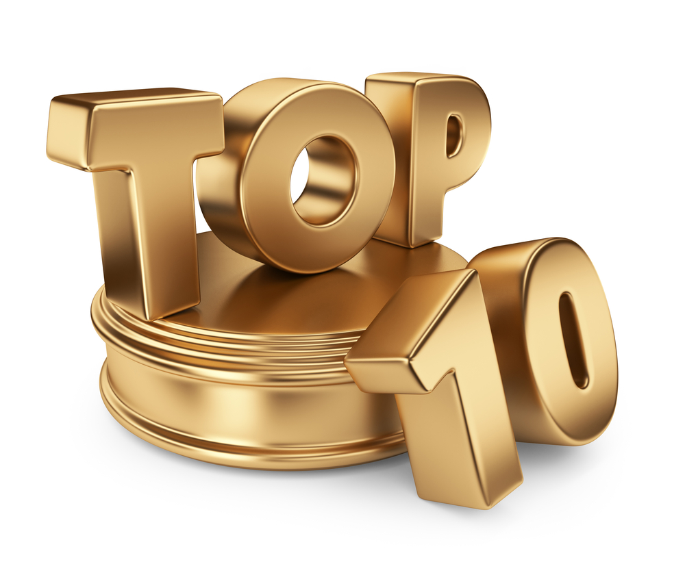 Sjogren's Top Tens - Top Ten Lists (of all time) - Steve Sjogren
