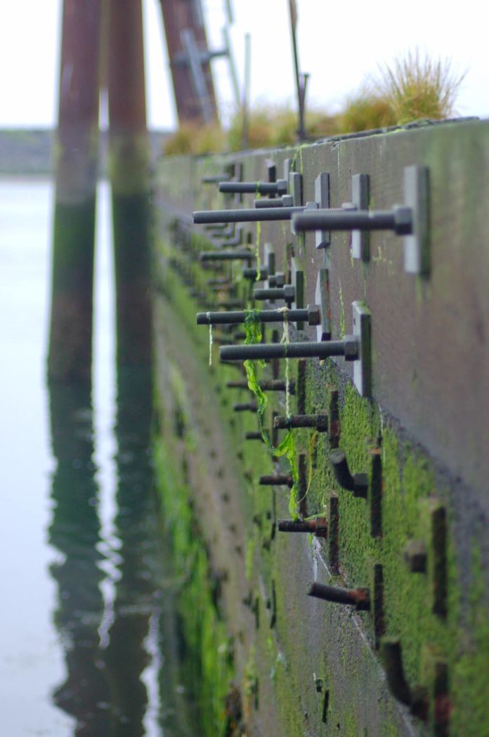 low tide