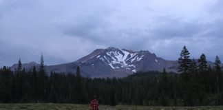 David and mountain