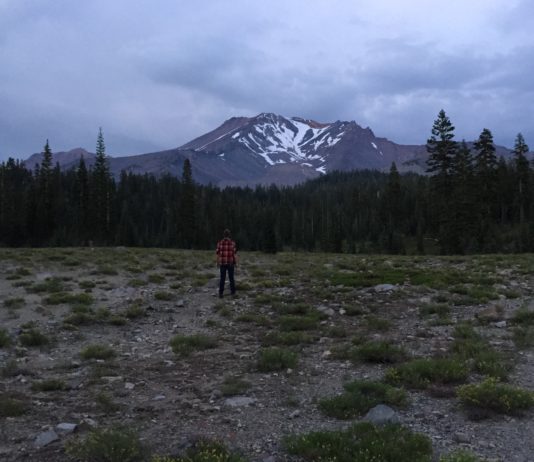 David and mountain
