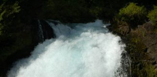 rushing river rapids