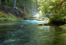 flowing river