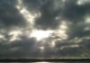 almost sunset sea