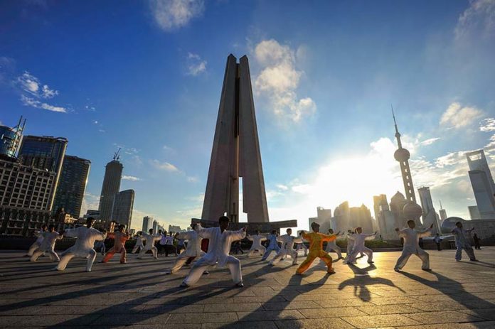 Sunrise Tai chi plaza