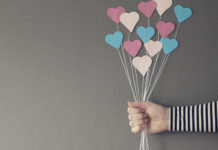 heart bouquet