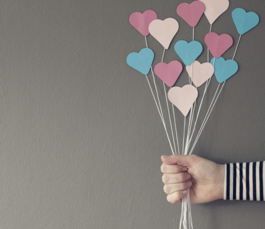 heart bouquet
