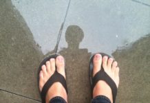wrong shoes