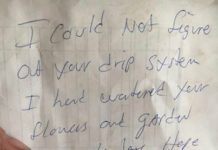 firefighter's note