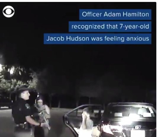 Cop kid kindness