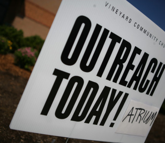 outreach sign