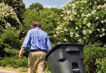 taking the trash